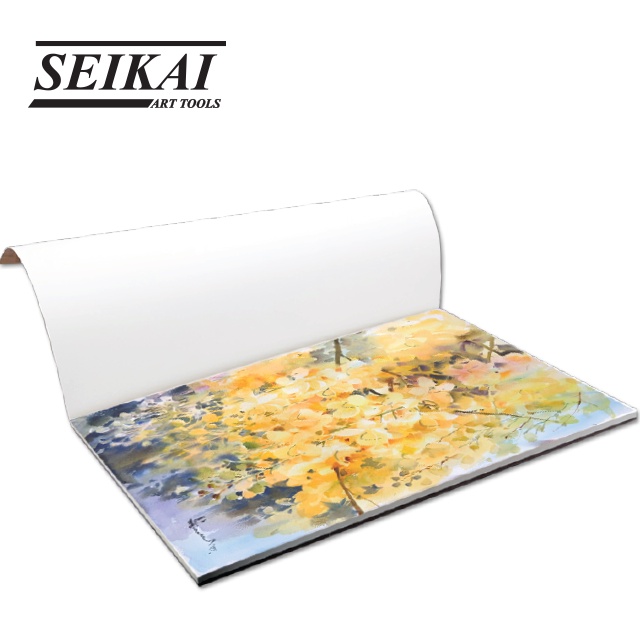 seikai-กระดาษวาดสีน้ำ-a3-a2-watercolor-paper-1-เล่ม