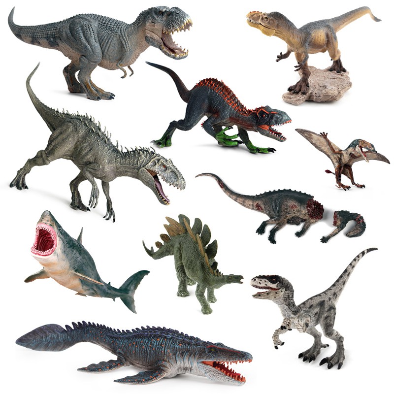 รูปภาพของจูราสสิคพาร์ค จูราสสิคเวิลด์  Indominus Rex Indoraptor ไดโนเสาร์จำลอง แบบจำลองสัตว์ยุคก่อนประวัติศาสตร์ ของเล่นเด็กลองเช็คราคา