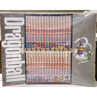 Box set “Dragonball บิ๊กบุ๊คเล่มแดง”ในตำนาน ครบชุด 34 เล่มในกล่องสำหรับสะสมโลโก้หน้ากล่องปั๊มเคทอง