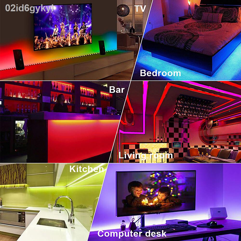 5m-10m-15m-20m-led-strip-usb-interface-led-light-bar-smd3528-10-meters-rgb-color-changing-soft-light-with-44-key-infrare