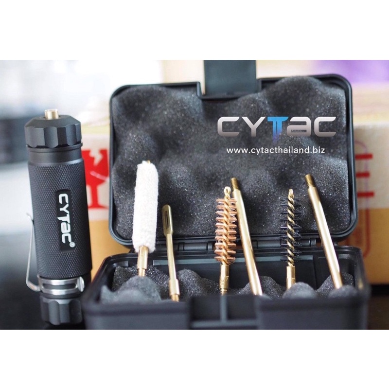 ชุดแส้ทำความสะอาด Cytacสำหรับขนาด.22/9มม./.40/.45 | Shopee Thailand