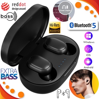 สินค้า หูฟัง TWS หูฟังไร้สาย HiFi Bluetooth 5.0 ชุดหูฟังสเตอริโอในหู เอียร์พอดแบบสปอร์ต หูฟัง BASS ลดเสียงรบกวน หูฟังเกม TWS Ea