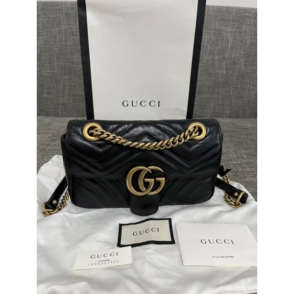 gucci-matelasse-marmont-22-mini-ปี2020-used-แท้-สภาพดี