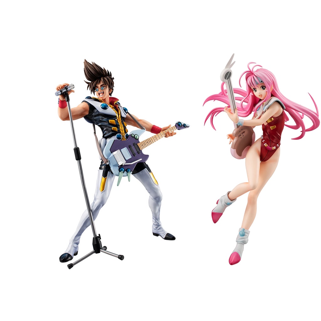 Megahouse Macross 7 Fire Bomber NEKKI Basara Action Figure - Official Collectible With Base Stand