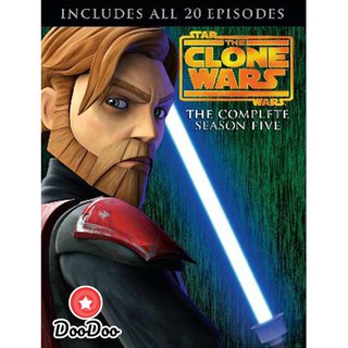 Star Wars The Clone wars Season 5 [เสียง อังกฤษ ซับ ไทย] DVD 4 แผ่น