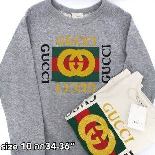 NEW​ Gucci​ Sweater​ 
Size​ 10  (อก​ 34-36")