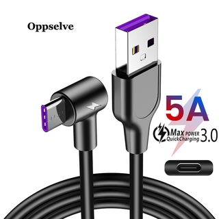 สายเคเบิลชาร์จเร็ว 5A USB Type C 3 เมตร Type-C สําหรับ Huawei P30 P20 Mate 20 Pro Lite QC3.0 USBC Cabo