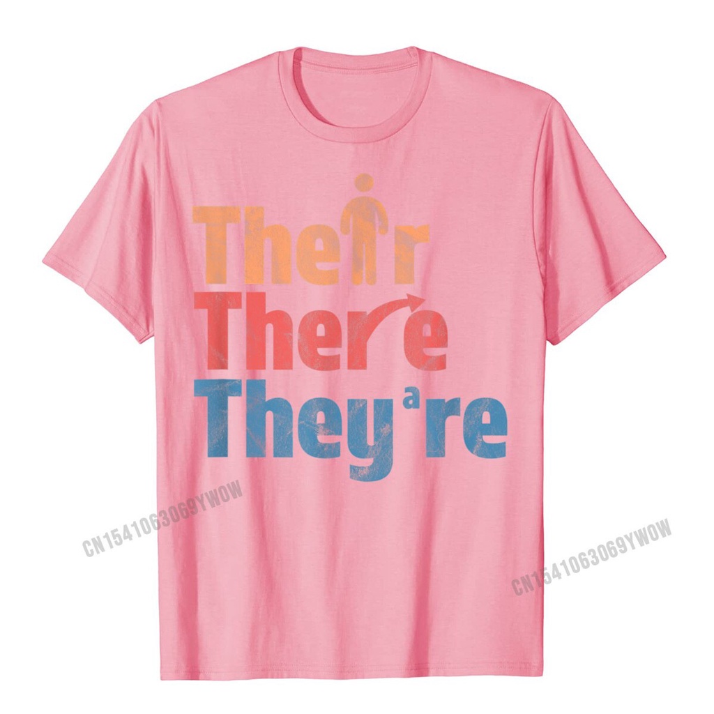 เสื้อยืด-พิมพ์ลายตํารวจ-their-have-theyre-english-teacher-gramma-น่ารัก