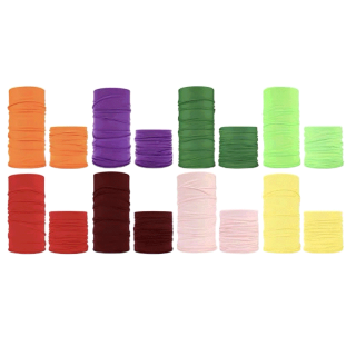 leebicycle มี20สี ผ้าบัฟสีล้วน ผ้าบัฟอเนกประสงค์ สำหรับใส่กันฝุ่น กัมลม ผ้าฝ้าย ยืดได้