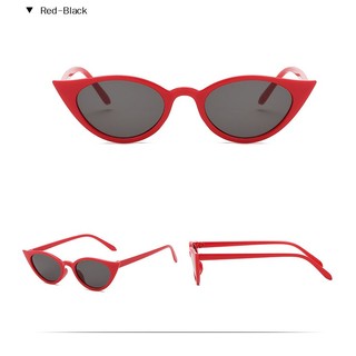ภาพขนาดย่อของภาพหน้าปกสินค้าแว่นตากันแดดสีแดงขนาดเล็กสไตล์วินเทจ จากร้าน teamor520.th บน Shopee ภาพที่ 6