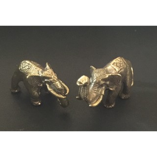 ช้างคู่ งานทองเหลือง คชสาร พญาคชสาร พญาช้าง คชสารบันดาลทรัพย์