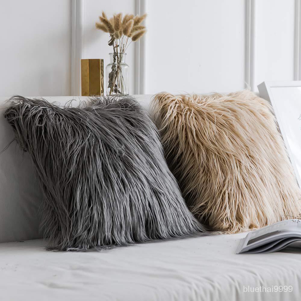 บลูไดมอนด์-soft-fur-plush-cushion-cover-home-decor-pillow-covers-living-room-bedroom-sofa-decorative-pillowcase-45x45cm