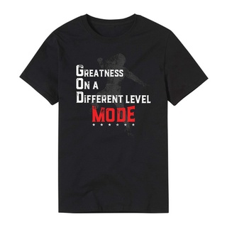 เสื้อยืดผ้าฝ้ายพิมพ์ลายขายดี Roman Reigns G.O.D. Mode T-Shirt