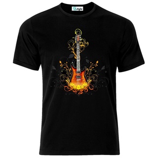 เสื้อยืดวินเทจเสื้อยืดผ้าฝ้าย พิมพ์ลาย Play The Guitar Gitarre Neu CEabeh92AOelcm52S-5XL