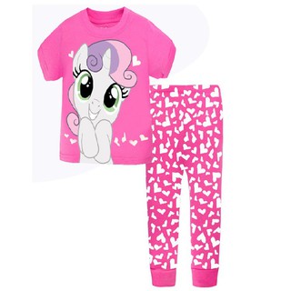 My Little Pony ชุดนอน ลายโพนี่น้อยน่ารัก สําหรับเด็กผู้หญิง ASD818