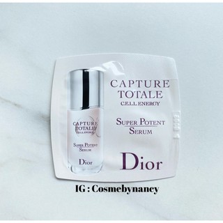 💥พร้อมส่ง💥 Dior Capture Totale Super Potent Age-Defying Intense Serum 1.5ml ขนาดทดลอง แท้ 100%