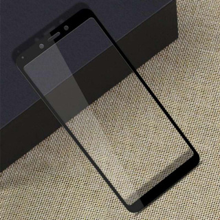 5D ฟิล์มกระจก เสี่ยวมี่ เรดมี่6เอ เต็มจอ กาวเต็มแผ่น สีดำ FULL GLUE Tempered glass for Xioami Redmi6A Black (5.45")