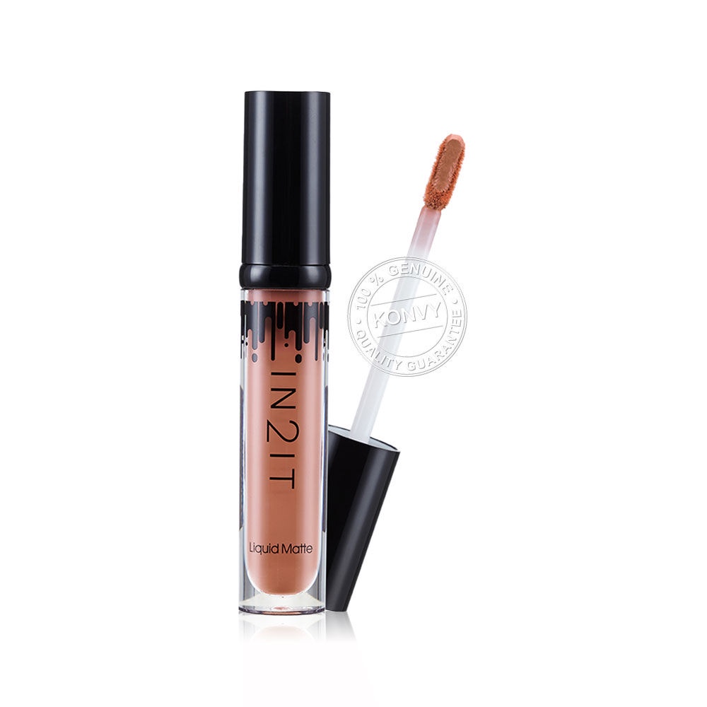 In2It Liquid Matte 5g อินทูอิท ลิควิดลิปสติก เนื้อวิปครีม ให้ลุคแมท. ...