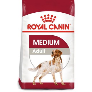 Royal Canin Medium Adult อาหารสุนัขโต ขนาดกลาง อายุ 12 เดือน–7 ปี ขนาด 15 kg