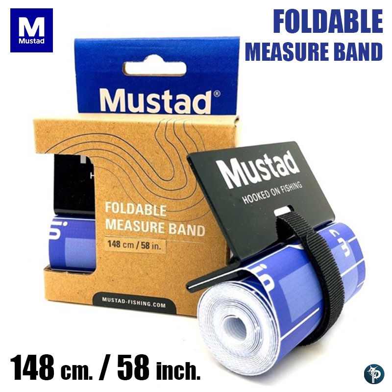 สายวัดปลา Mustad Foldable Measure Band คุณภาพดี ทน ใช้ได้นาน | Shopee ...