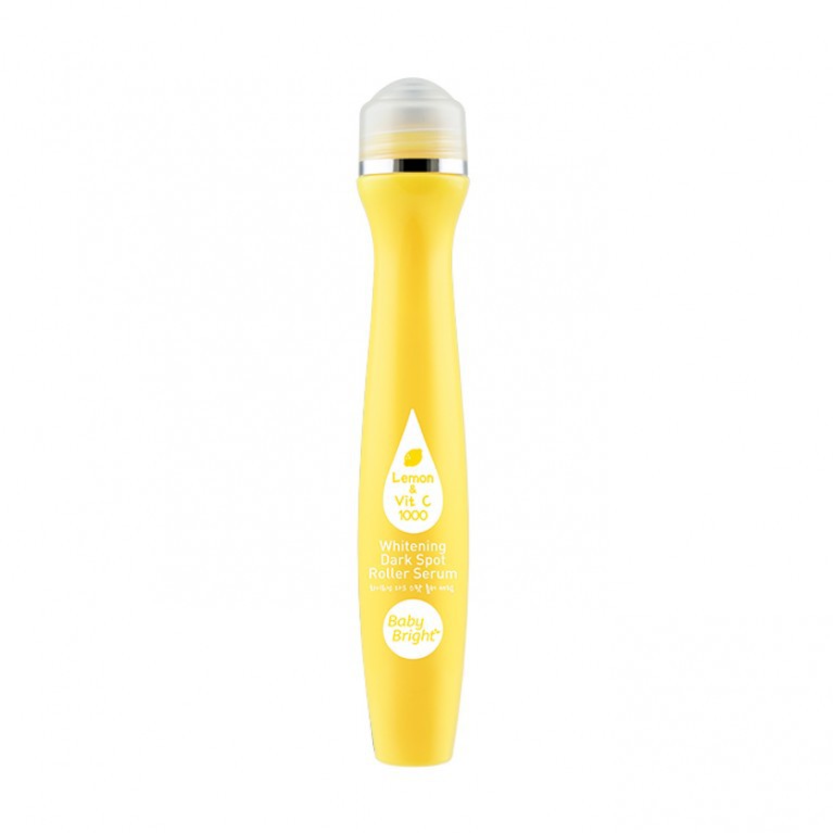 เซรั่ม-baby-bright-lemon-amp-vit-c-whitening-dark-spot-roller-serum-15ml
