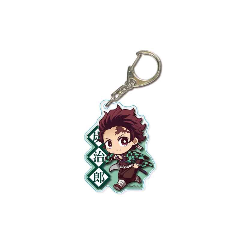 ภาพหน้าปกสินค้า(มีในสต็อก / พร้อมส่ง) พวงกุญแจ Demon Slayer Keychain จากร้าน pipihua005.th บน Shopee