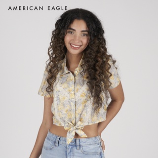 American Eagle Button-Up Shirt เสื้อเชิ้ต ผู้หญิง  (EWSB 035-4695-400)