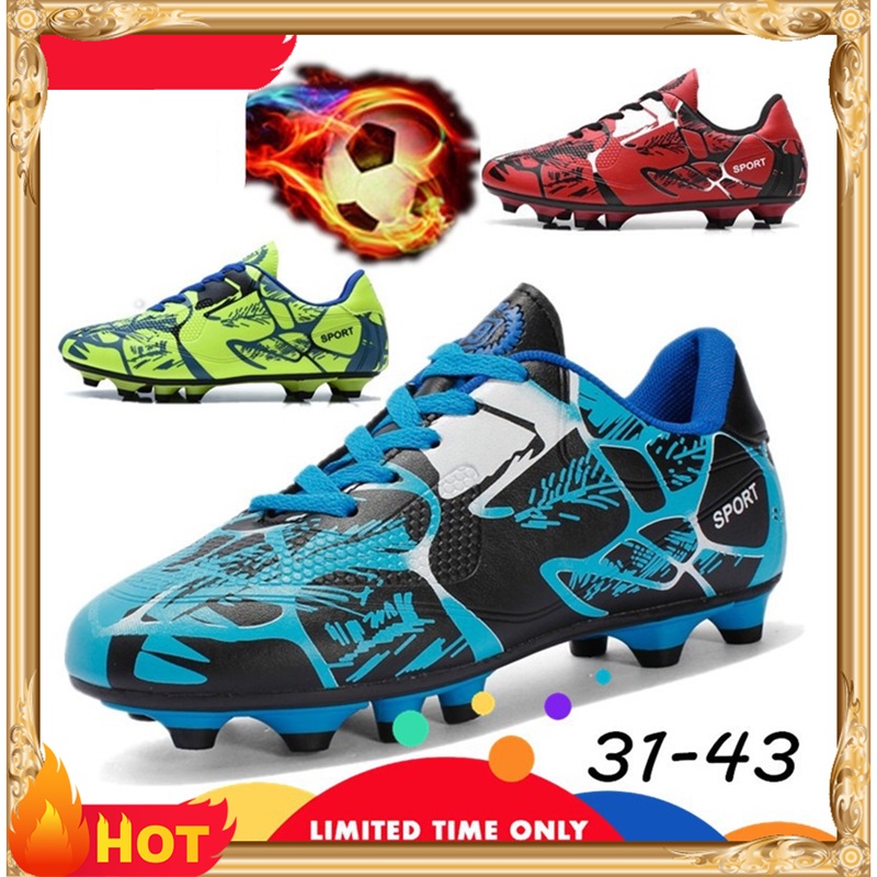 ภาพหน้าปกสินค้า31-44 FG Soccer Shoes รอบนี้่ราคาดีที่สุด- มากๆ-รองเท้าฟุตบอลเด็ก รองเท้าสตั๊ด รองเท้าฟุตบอล รองเท้าสตั๊ด