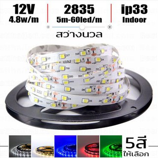 ภาพหน้าปกสินค้าไฟ led เส้น Strip 12v 2835 Eco 60leds/m 5m Indoor ip33 ***อ่านก่อนสั่ง*** ที่เกี่ยวข้อง