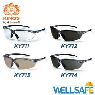 ภาพหน้าปกสินค้าตัวแทนจำหน่าย! แว่นตานิรภัย KING’s ซีรี่ย์ 7 (KY711, KY712, KY713, KY714) ที่เกี่ยวข้อง