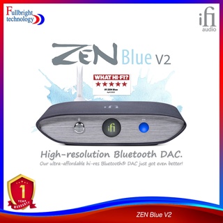 สินค้า iFi Audio ZEN Blue V.2 High-resolution Bluetooth DAC สตรีมเมอร์ไร้สายความละเอียดสูง Bluetooth 5.0 aptX HD รับประกันศูนย์ไทย 1 ปี