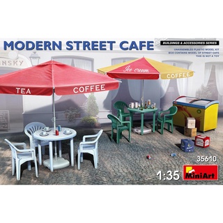 โมเดลประกอบ MiniArt 1/35 MI35610 MODERN STREET CAFE