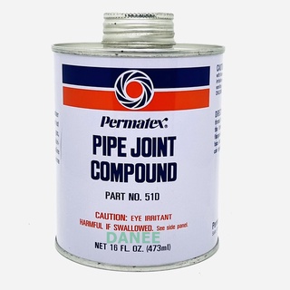 น้ำยาทาเกลียวเปอมาเท็กซ์ Permatex Pipe Joint Compound No.51D ขนาด 473ML น้ำยาทาเกลียวท่อแป๊ป