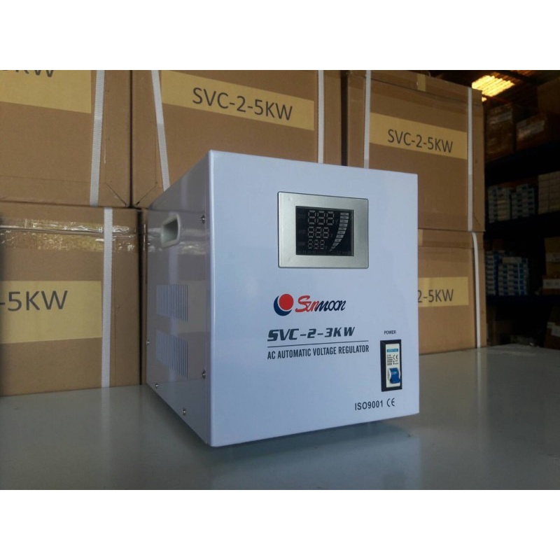 เครื่องปรับแรงดันไฟฟ้าอัตโนมัติ-กันไฟตก-ไฟเกิน-svc-3-kw-3000w