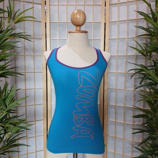 เสื้อกล้ามออกกำลัง เสื้อซุมบ้า ZUMBA WEAR ZUMBA RACER BACK SIZE XS