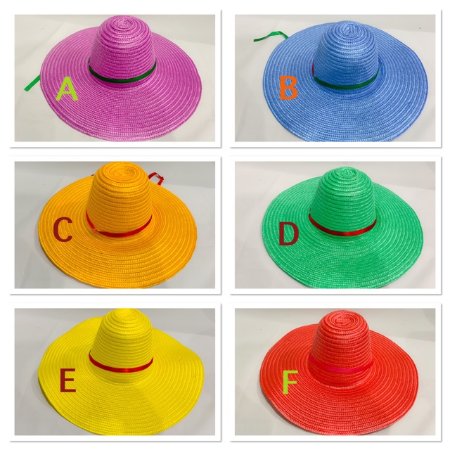 ภาพหน้าปกสินค้าหมวกกันแดดหมวกทำไร่ ทำสวน หมวกชาวนา หมวกกีฬาสีหมวกแม่ค้าสีสันสวยทุกสี จากร้าน pigma239 บน Shopee