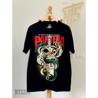 เสื้อยืดสวยๆNTS​ 256 Pantera เสื้อยืด เสื้อวง สกรีนลายอย่างดี Silk Screen ผ้าหนานุ่ม ไม่หดไม่ย้วย มาตราฐาน NTS แบรนด์ S