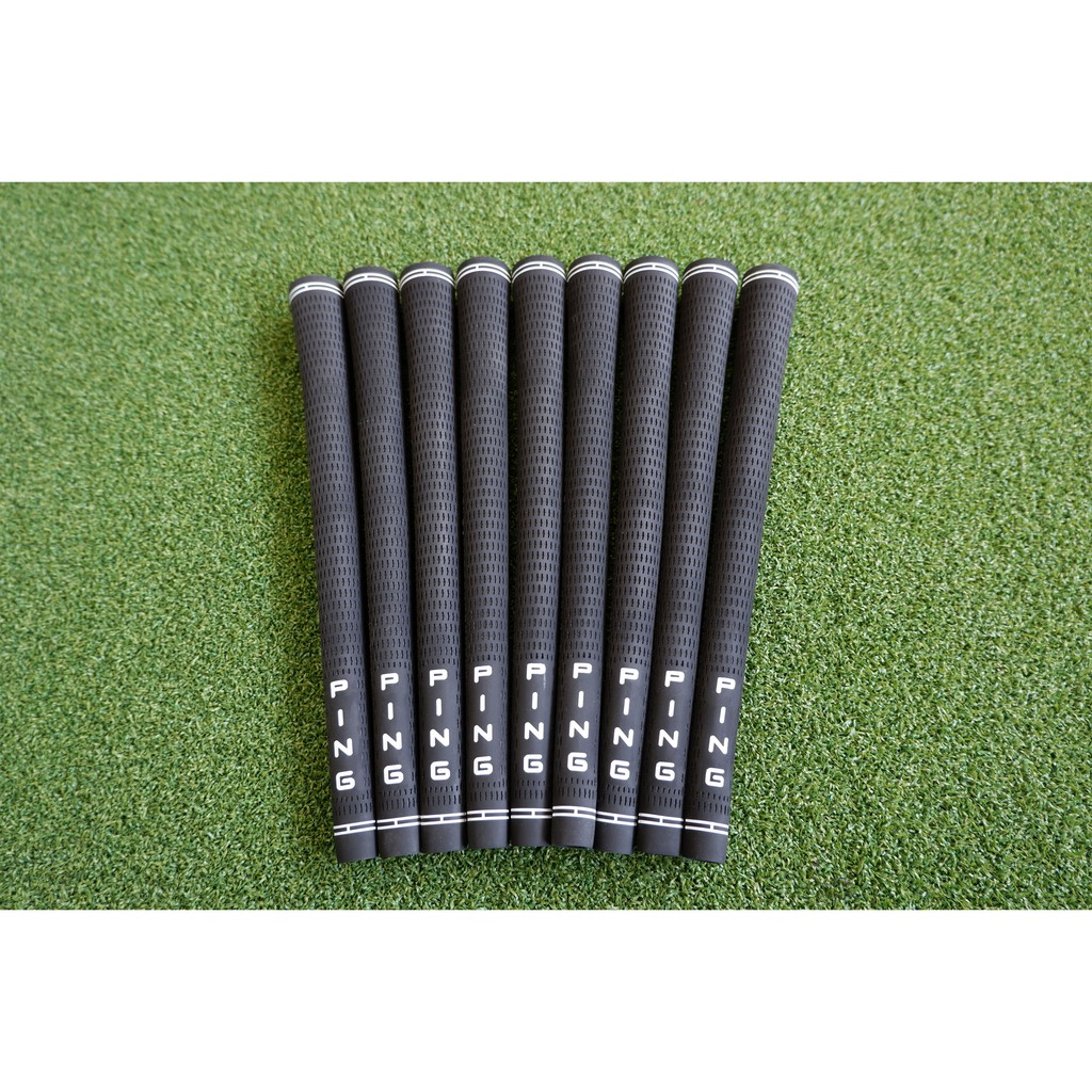 ภาพหน้าปกสินค้ากริพไม้กอล์ฟ PING Golf Grips สีดำ สินค้าคุณภาพ P-08 จากร้าน thegolf.pm บน Shopee