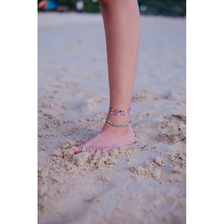 ภาพขนาดย่อของภาพหน้าปกสินค้าส่งจากไทย  สร้อยข้อเท้า สร้อยข้อเท้าลูกปัด กำไลข้อเท้า anklet ไอเทมไปทะเล จากร้าน sariehandmade บน Shopee ภาพที่ 2
