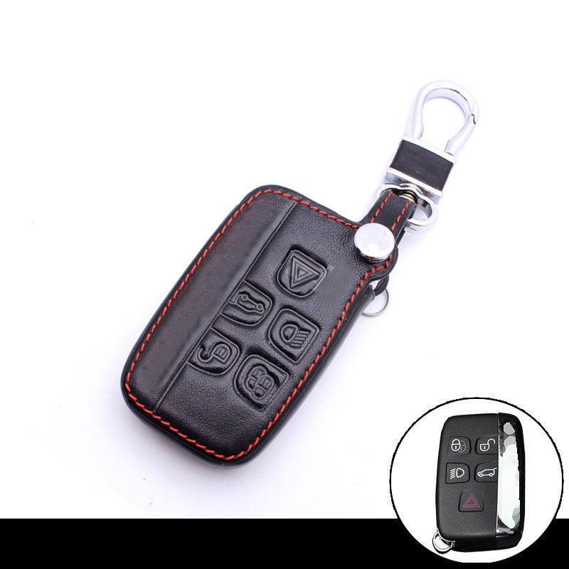 เคสรีโมทกุญแจหนังสำหรับ-land-range-rover-sport-evoque-l4-smart-key