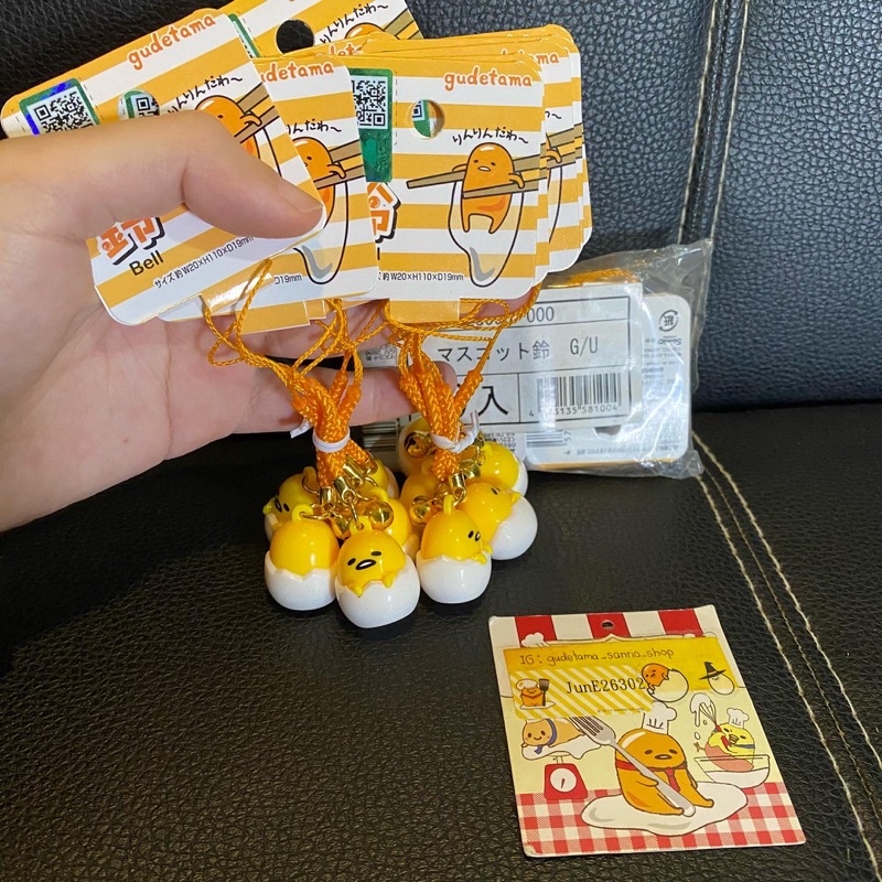 ที่ห้อยมือถือ-พวงกุญแจ-gudetama-ไข่ขี้เกียจ-sanrio-ญี่ปุ่นjapan