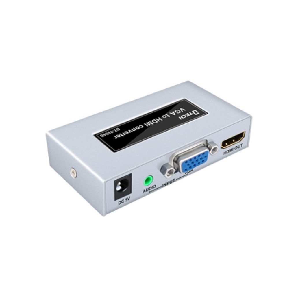 dtech-ตัวแปลงสัญญาณภาพ-จาก-vga-เป็น-hdmi-converter-รุ่น-at034a-ตัวแปลงสัญญาณคุณภาพสูง-ตัวแปลงสัญญาณทีวี-รับประกัน-1-ปี