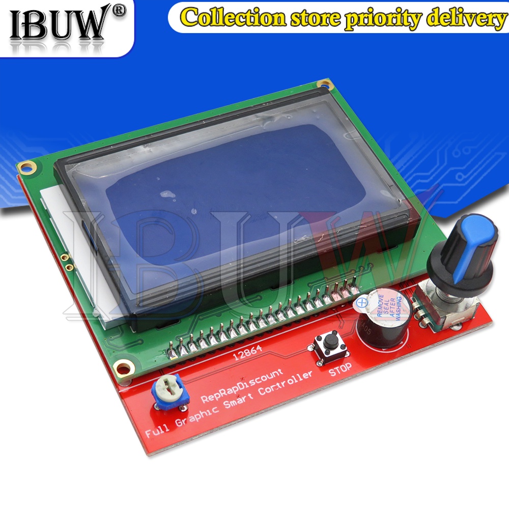 แผงควบคุมหน้าจอ-lcd-12864-12864-สําหรับเครื่องพิมพ์-3d-ramps1-4-1-ชิ้น