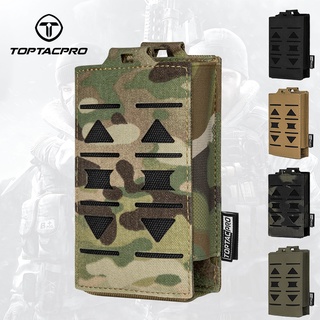 Toptacpro กระเป๋านิตยสารยุทธวิธี สําหรับ 556 Singel Mag Carrier MOLLE 8514