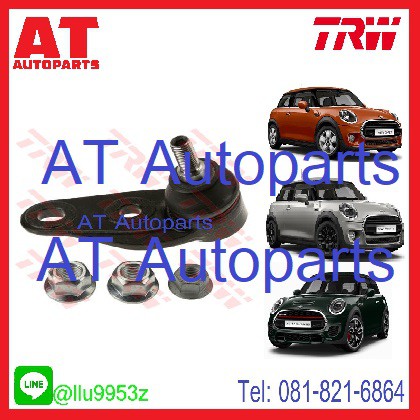 ลูกหมากปีกนกล่าง-ซ้าย-ขวา-mini-cooper-r50-r53-r56-jbj1054-jbj1055-ยี่ห้อ-trw-ราคาขายต่อชิ้น