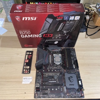 ชุดบอร์ดขุด Msi b250 gaming m3 8gpu + Pentium g4600 + Ram DDR4 4GB