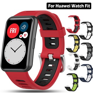 ภาพหน้าปกสินค้าสายนาฬิกาข้อมือสําหรับ Huawei Watch Fit Smart Watch ที่เกี่ยวข้อง
