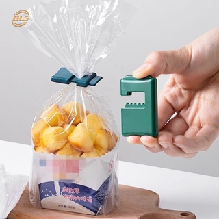 Reuseable Moisture-proof Plastic Snack Bag Sealer/ Press Type Fresh Food Bag Sealing Clip/ Mini Vacuum Sealing Clamp Seal Tool