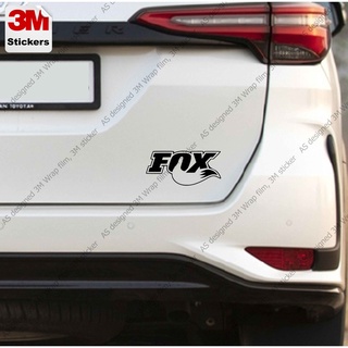 ฟอกซ์ สติ๊กเกอร์ 3M ลอกออกไม่มีคราบกาว Fox no.2 Removable 3M sticker, สติ๊กเกอร์ติด รถยนต์ มอเตอร์ไซ