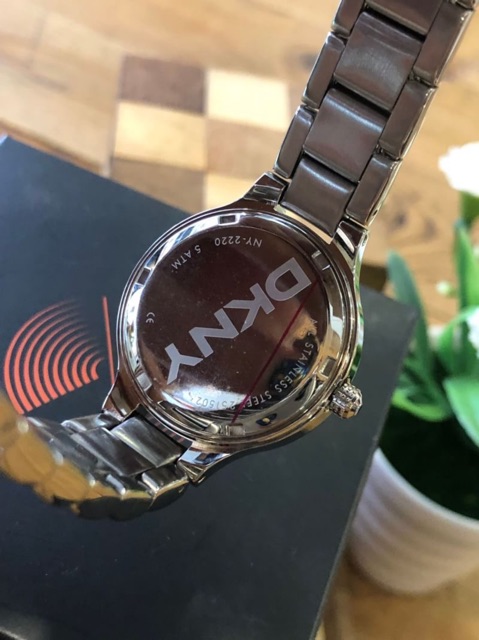นาฬิกา-dkny-chambers-white-dial-stainless-steel-ladies-watch-ny2220-สเตนเลส-สีเงิน-ล้อมคริสตัล